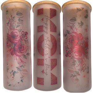 Frosted Glass Tumbler